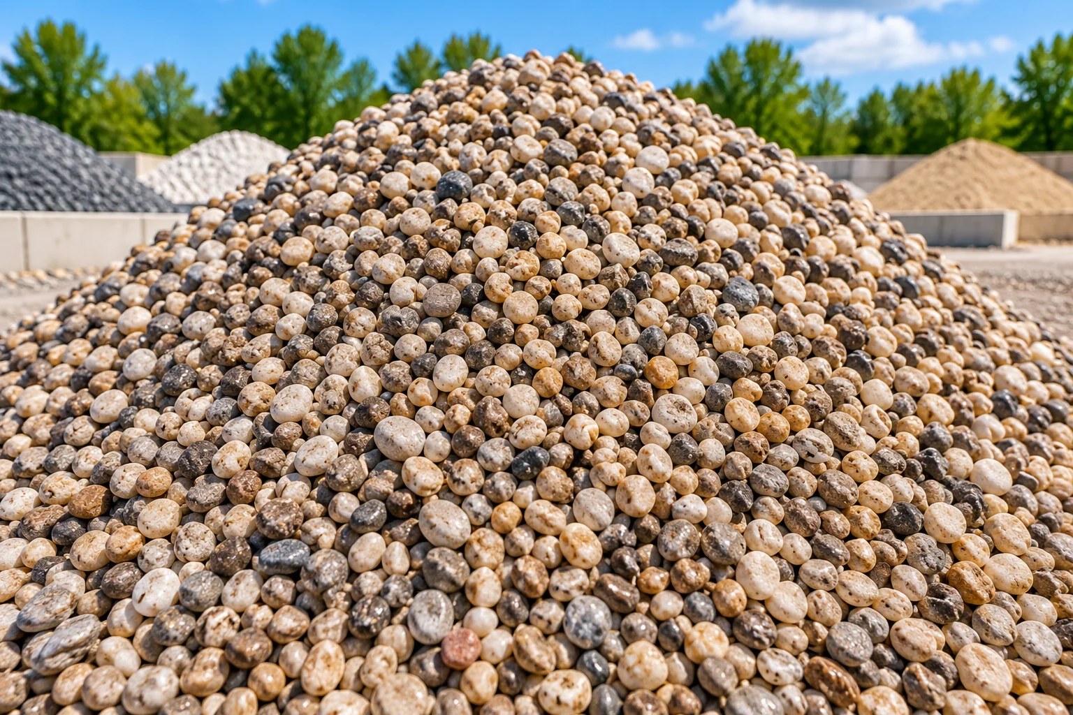 Pea Gravel material category