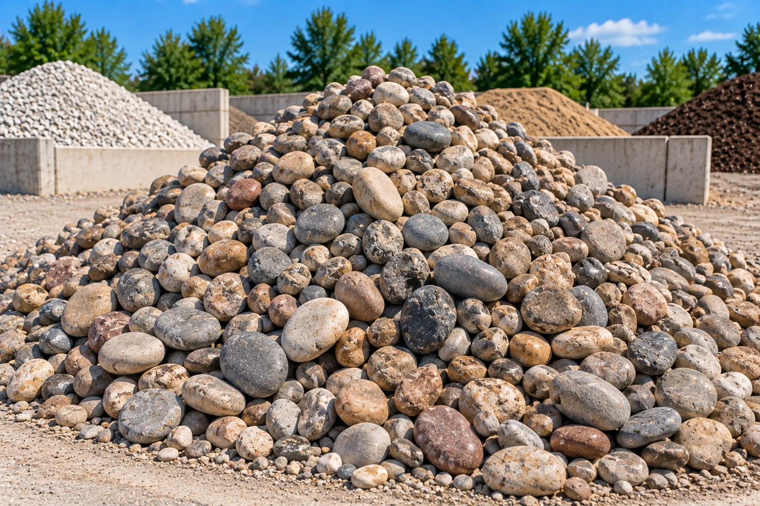 River Gravel material category